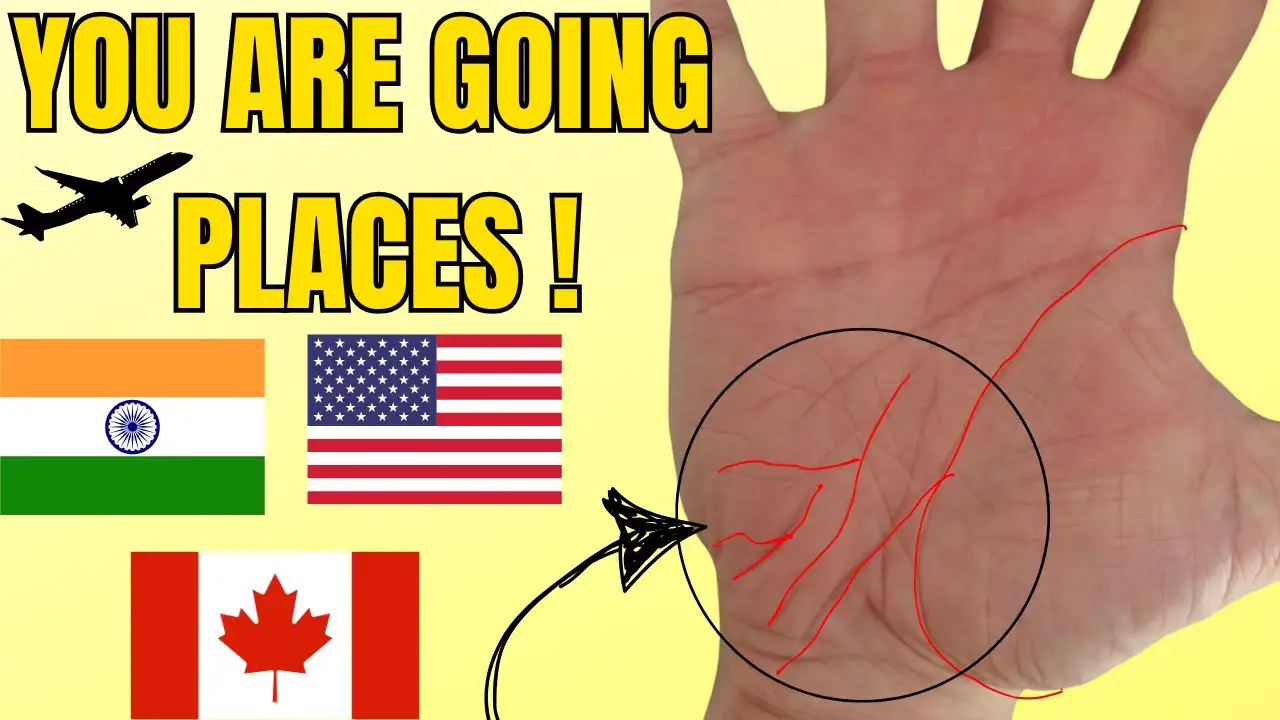 ✈ 6 Palm Signs You’re Destined to Travel or Settle Abroad | Palmistry for Foreign Settlement